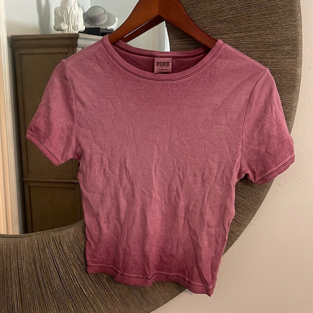 PINK ombre, pink top